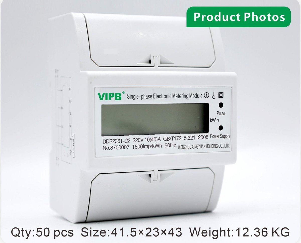 DDS2361-22 — single-phase AC DIN-rail electricity meter / 4P