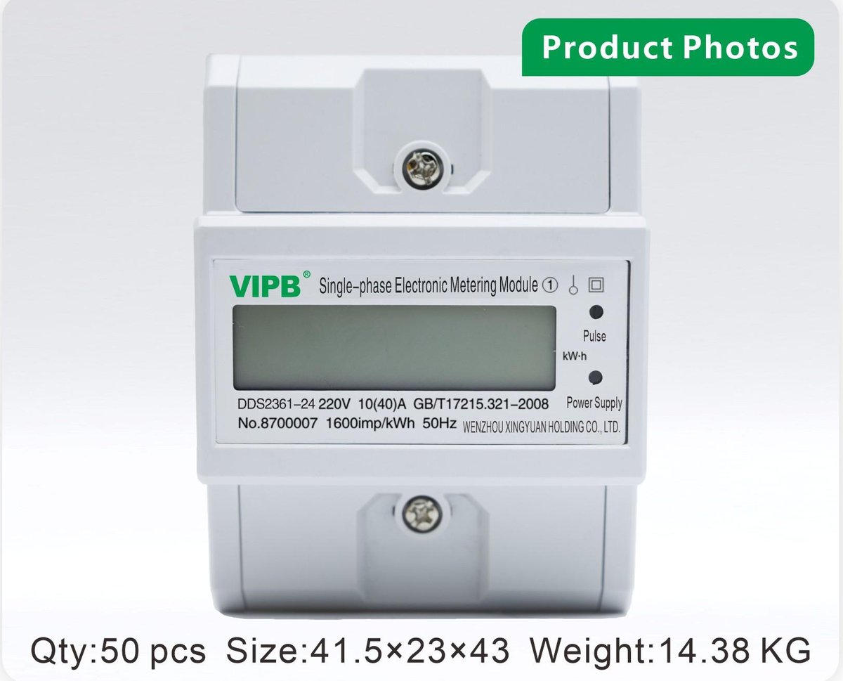 DDS2361-24 — single-phase AC DIN-rail electricity meter / 4P