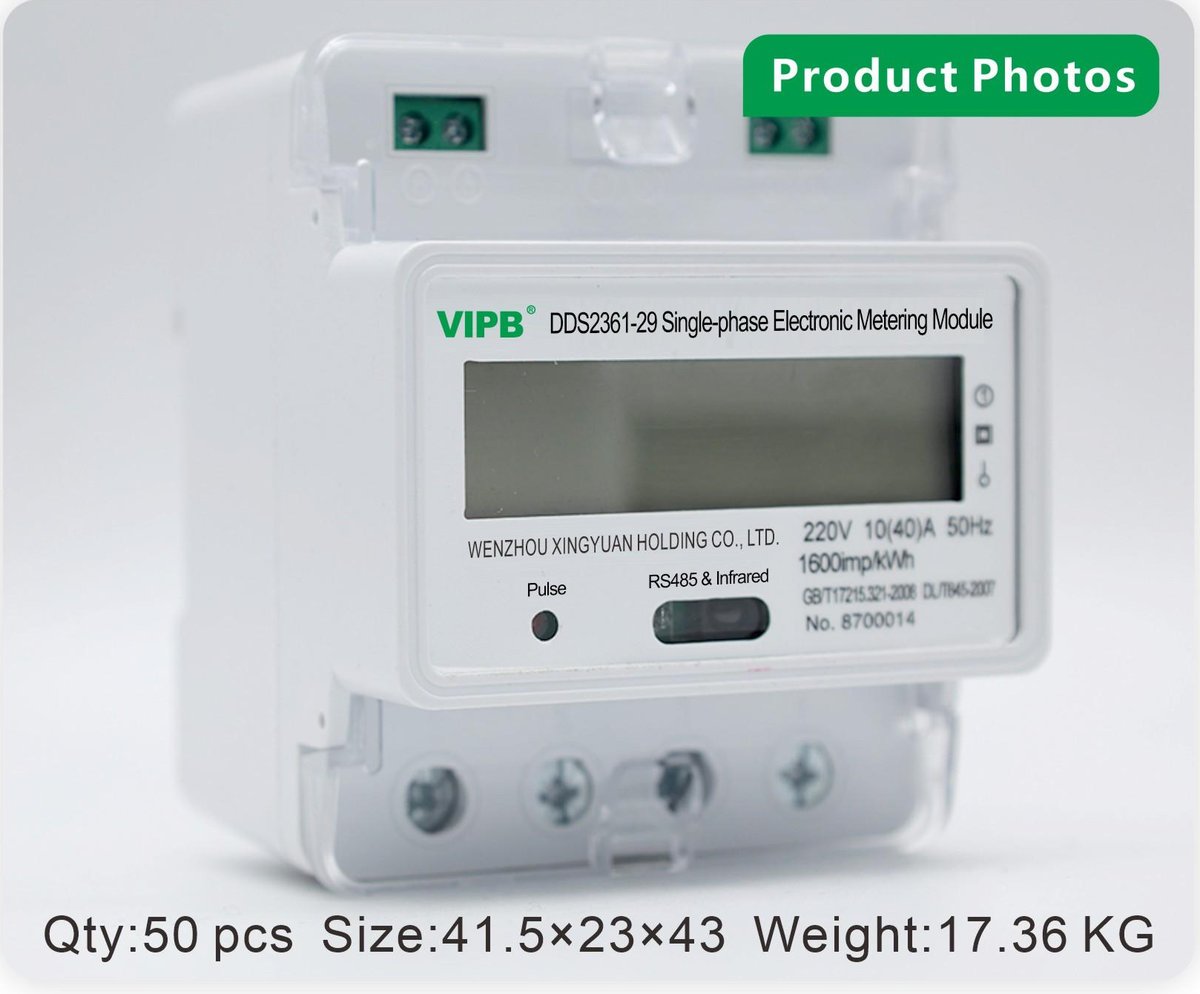 DDS2361-29 — single-phase AC DIN-rail electricity meter / 4P