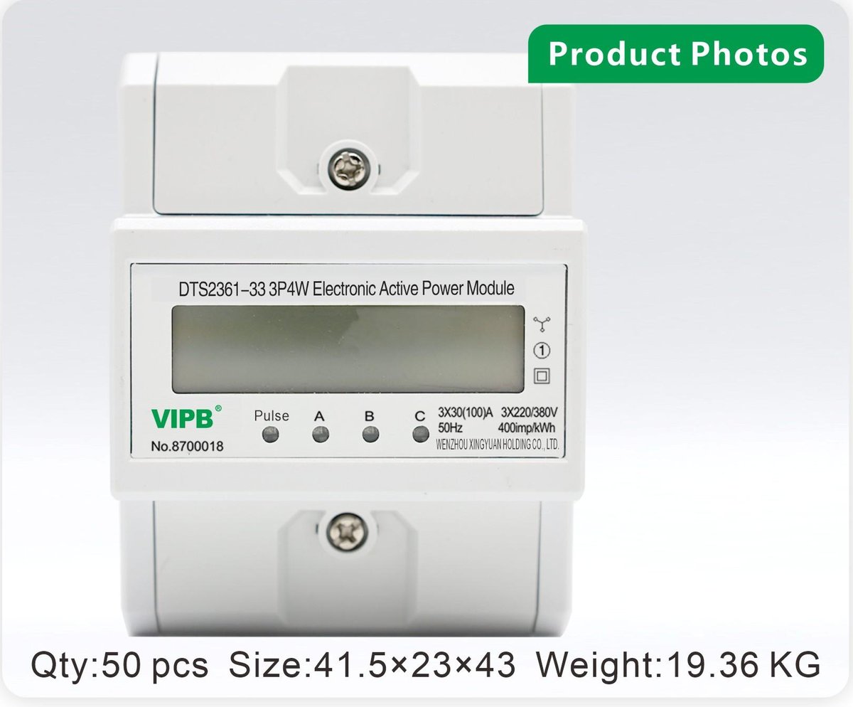 DTS2361-33 — three-phase AC DIN-rail electricity meter / 4P