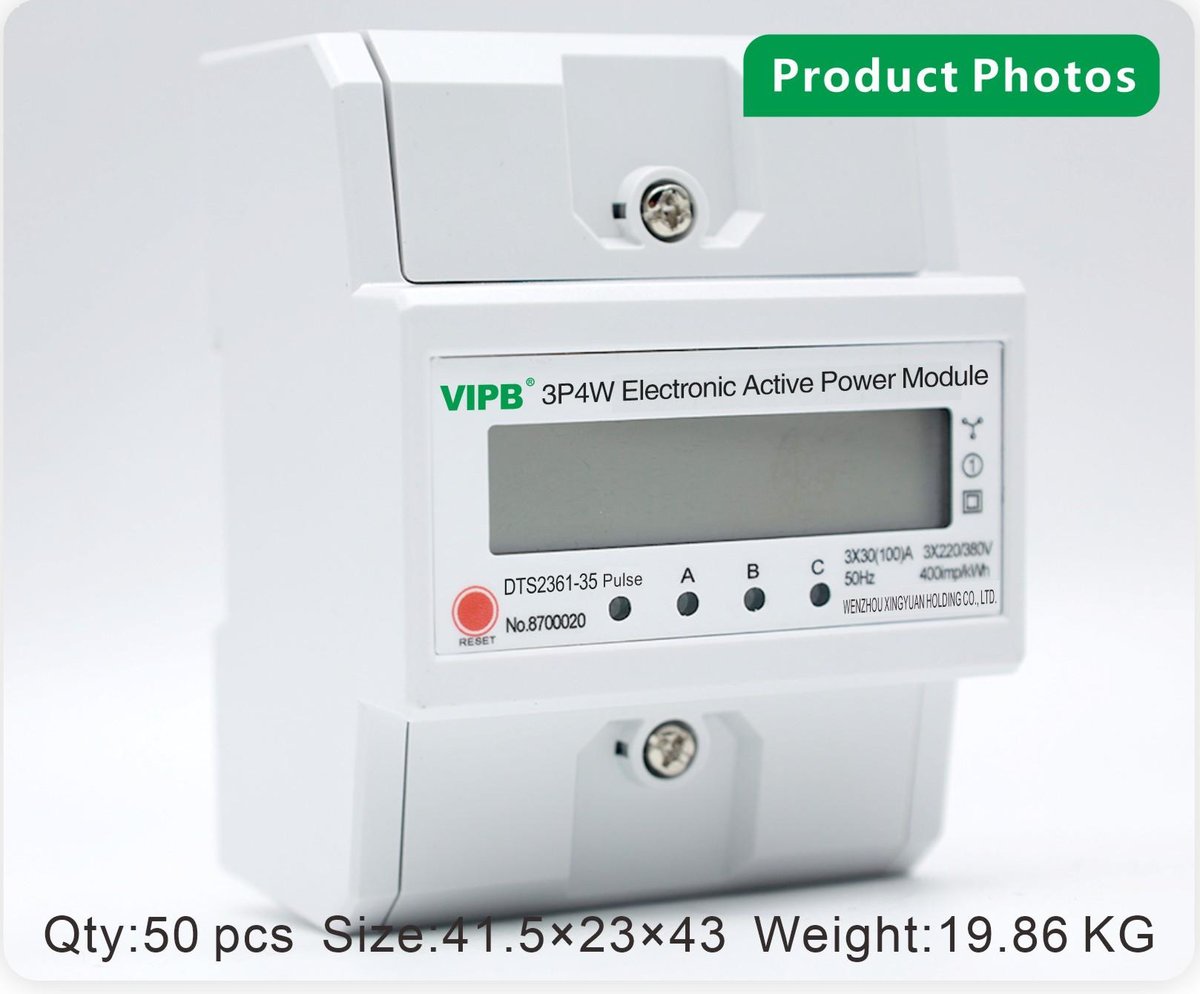 DTS2361-35 — three-phase AC DIN-rail electricity meter / 4P