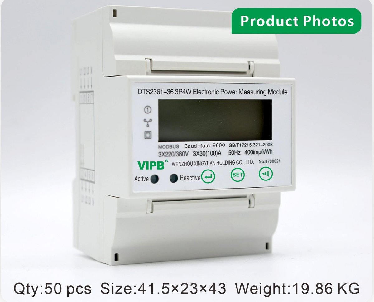 DTS2361-36 — three-phase AC DIN-rail electricity meter / 4P