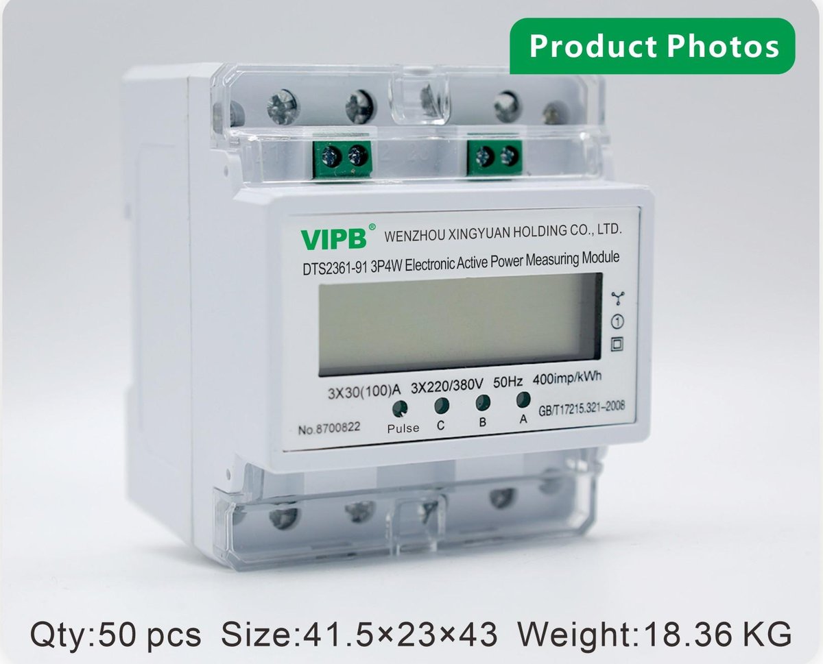 DTS2361-91 — three-phase AC DIN-rail electricity meter / 4P